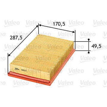 

VALEO vzduchový filtr 585117