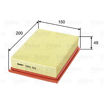 

VALEO vzduchový filtr 585119