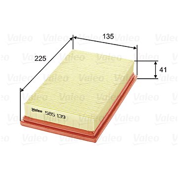 

VALEO vzduchový filtr 585139