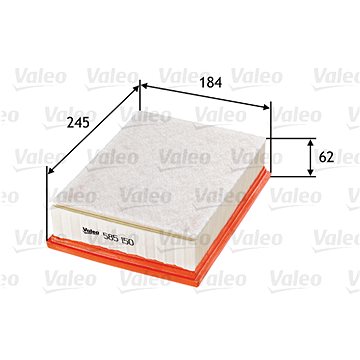 

VALEO vzduchový filtr 585150