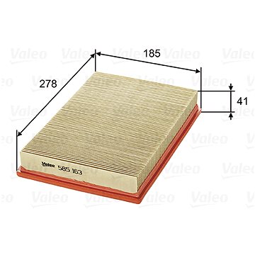 

VALEO vzduchový filtr 585163