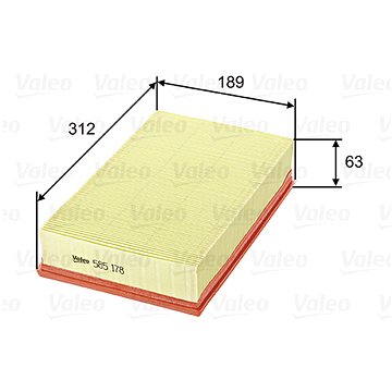 

VALEO vzduchový filtr 585178