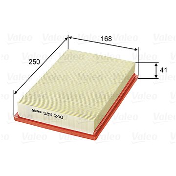 

VALEO vzduchový filtr 585248