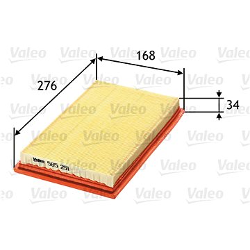 

VALEO vzduchový filtr 585251