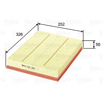 

VALEO vzduchový filtr 585265