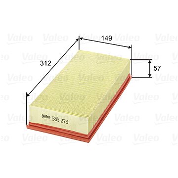 

VALEO vzduchový filtr 585275