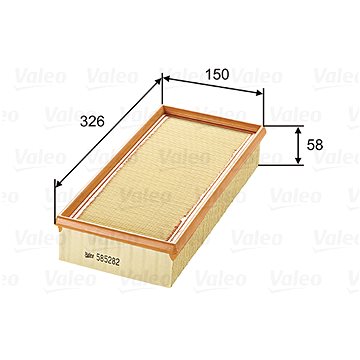 

VALEO vzduchový filtr 585282