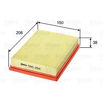 

VALEO vzduchový filtr 585284