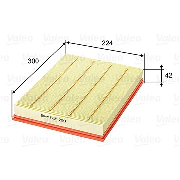 

VALEO vzduchový filtr 585290