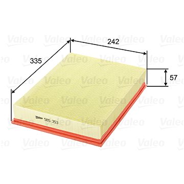 

VALEO vzduchový filtr 585353