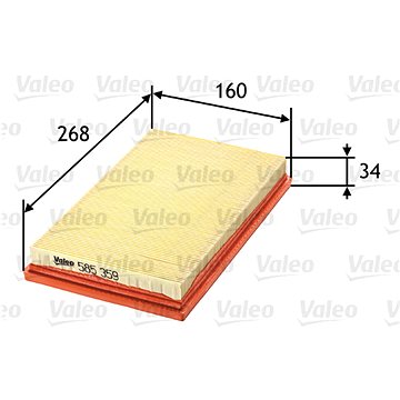 

VALEO vzduchový filtr 585359