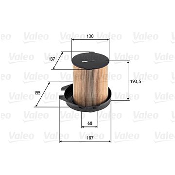 

VALEO vzduchový filtr 585603