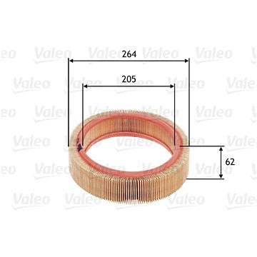 

VALEO vzduchový filtr 585607