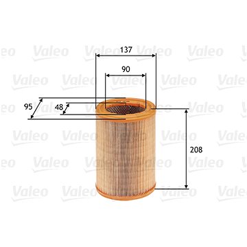 

VALEO vzduchový filtr 585608