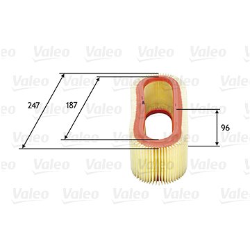 

VALEO vzduchový filtr 585643