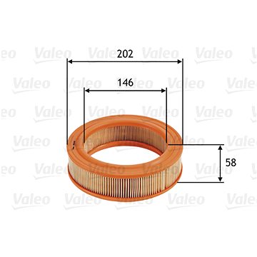 

VALEO vzduchový filtr 585644
