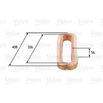 

VALEO vzduchový filtr 585667