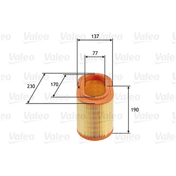

VALEO vzduchový filtr 585690