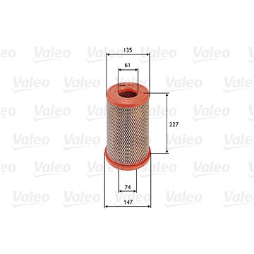 

VALEO vzduchový filtr 585738
