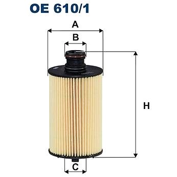 

FILTRON Olejový filtr OE 610/1