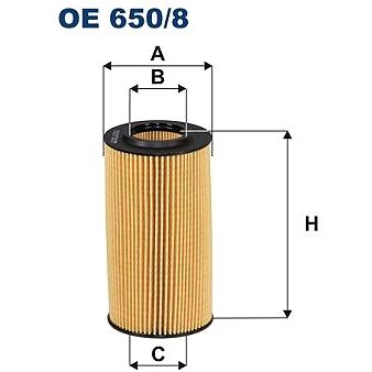

FILTRON Olejový filtr OE 650/8