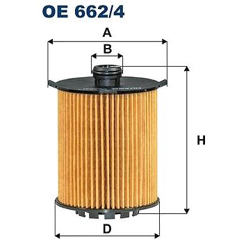 

FILTRON Olejový filtr OE 662/4