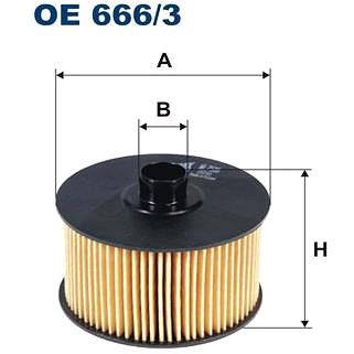 

FILTRON Olejový filtr OE 666/3