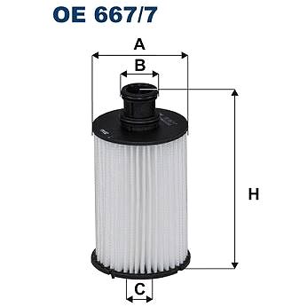 

FILTRON Olejový filtr OE 667/7