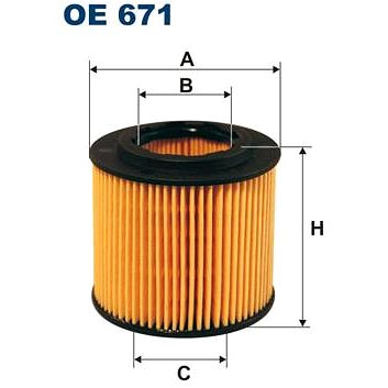 

FILTRON Olejový filtr OE 671