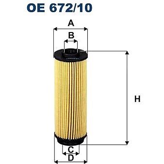 

FILTRON Olejový filtr OE 672/10