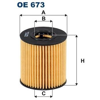 

FILTRON Olejový filtr OE 673