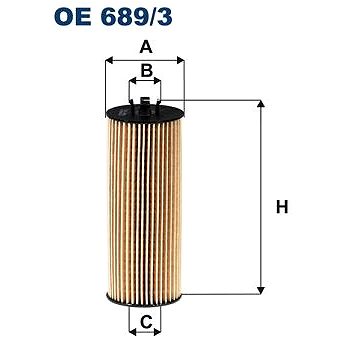 

FILTRON Olejový filtr OE 689/3