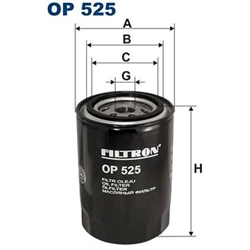 

FILTRON Olejový filtr OP 525