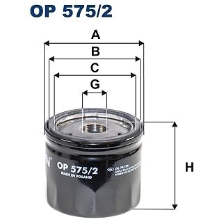 

FILTRON Olejový filtr OP 575/2