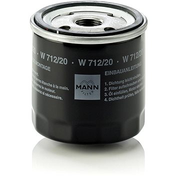 

MANN-FILTER Filtr W 712/20
