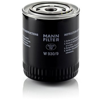 

MANN-FILTER Olejový filtr W 930/9
