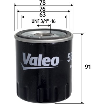 

VALEO Olejový filtr 586157