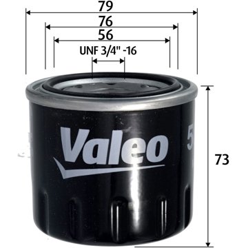 

VALEO Olejový filtr 586159