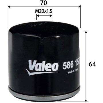 

VALEO Olejový filtr 586155