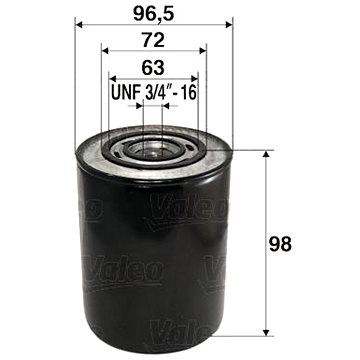

VALEO Olejový filtr 586007