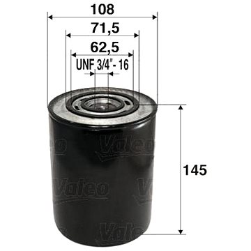 

VALEO Olejový filtr 586014