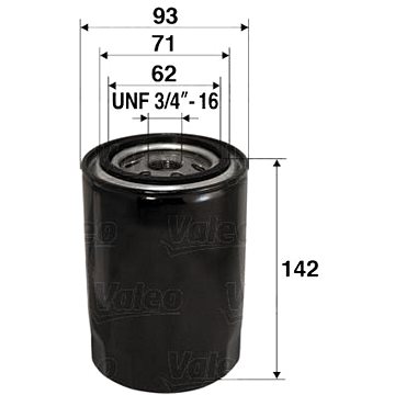 

VALEO Olejový filtr 586024