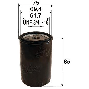 

VALEO Olejový filtr 586068