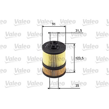 

VALEO Olejový filtr 586549