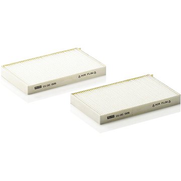 

MANN-FILTER Filtr, vzduch v interiéru CU 20 005-2