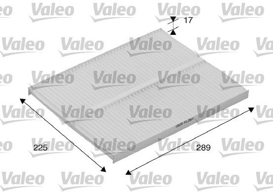

VALEO Kabinový filtr 698167
