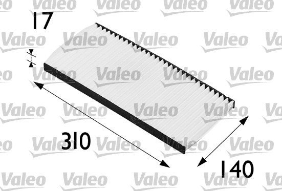 

VALEO Kabinový filtr 698198