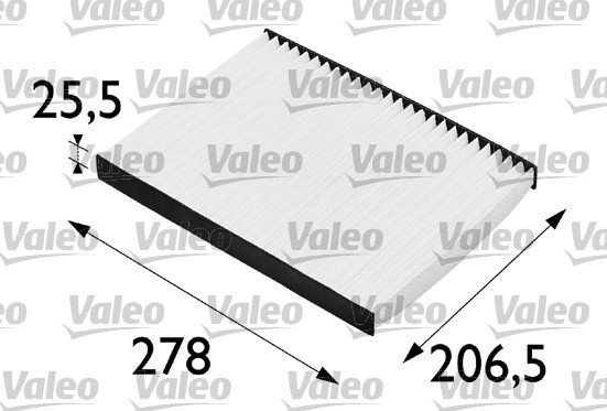 

VALEO Kabinový filtr 698679