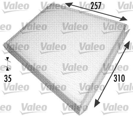

VALEO Kabinový filtr 698702