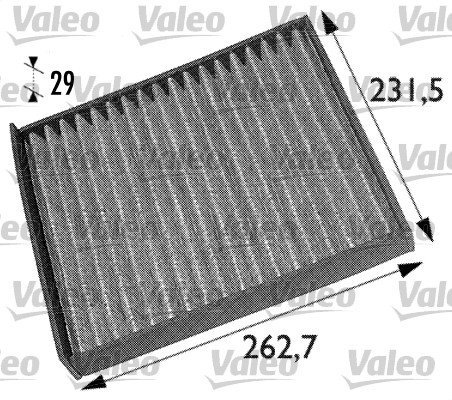 

VALEO Kabinový filtr 698708